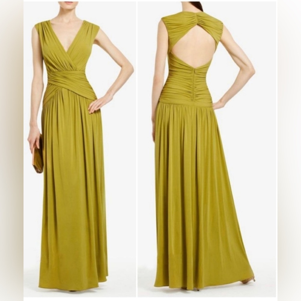 New BCBG Max Azria KAEYA DRAPED
EVENING GOWN Small